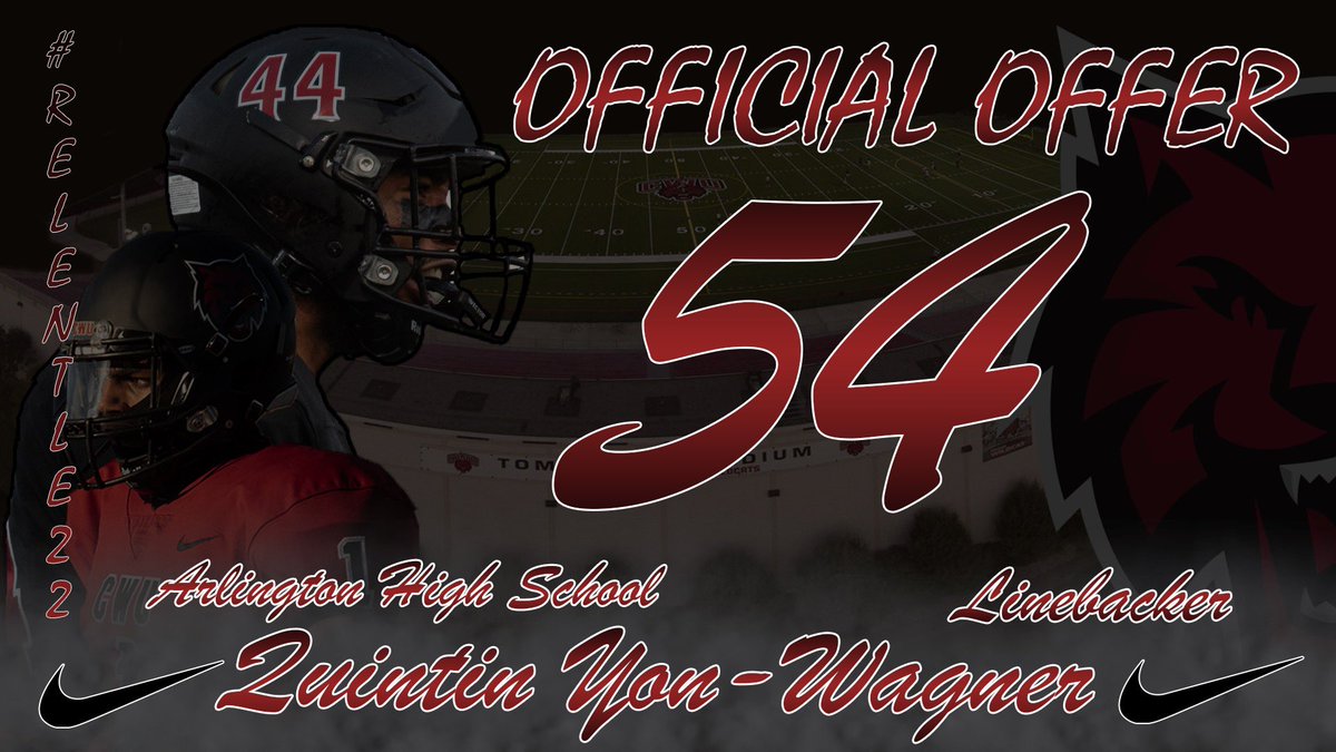 Excited and thankful to say I received an offer from <a href="/CoachFisk/">Chris Fisk</a> &amp; @coachjohnsCWU to play football for <a href="/CWUFB/">CWU Football</a> 
<a href="/BrandonHuffman/">Brandon Huffman</a> @tfordfsp1 <a href="/RealMG96/">Marcus “MG” Griffin</a> <a href="/CoachDailer/">Greg Dailer</a>