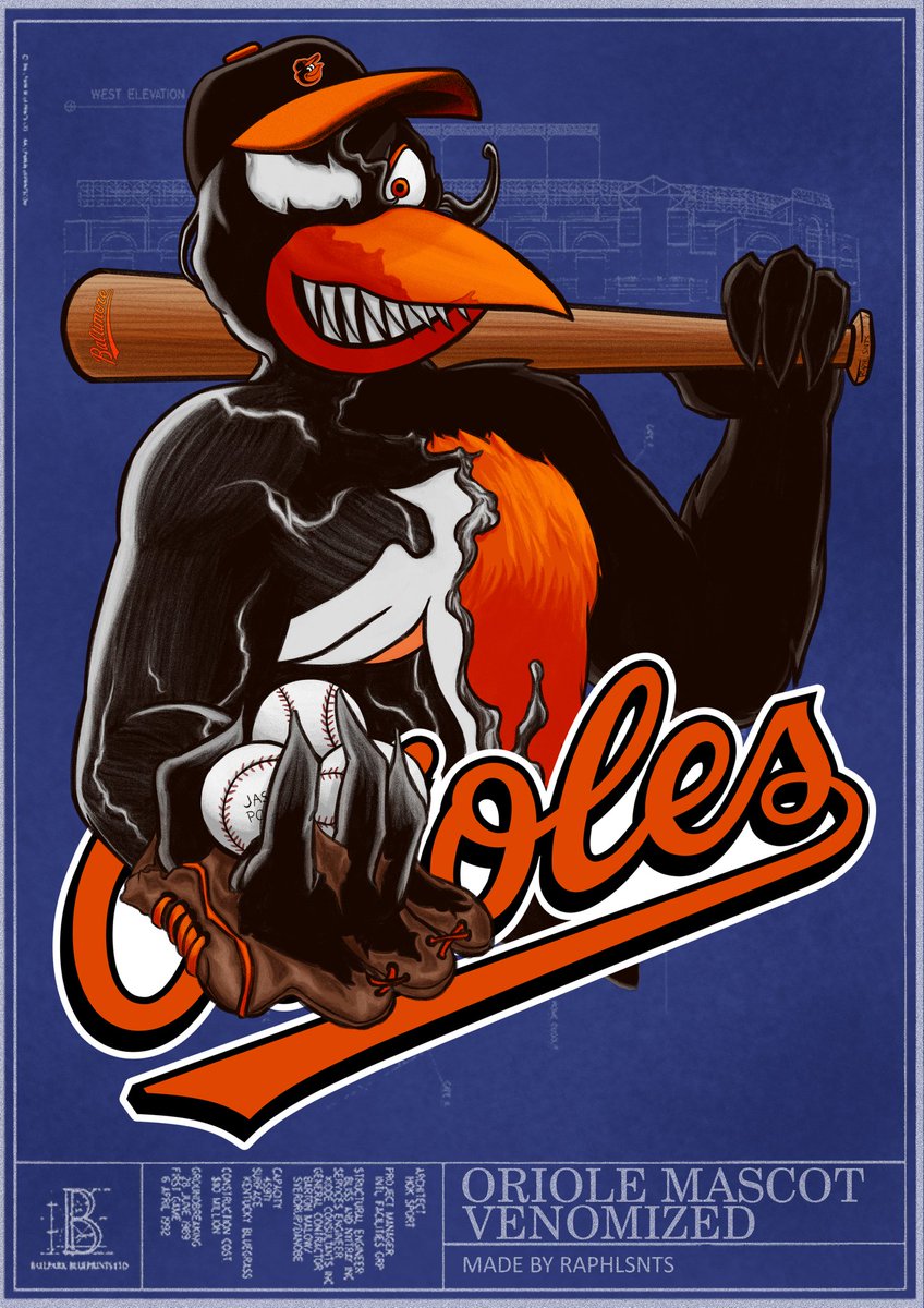 I can't believe this, but my first Sports themed artwork just became a T-shirt! I'm really happy to see that someone liked my artwork so much to the point they want to WEAR it! Thank you very much, <a href="/osfan8/">Jason OsFan8</a>, you're the best Venom and Orioles' fan!

<a href="/Orioles/">Baltimore Orioles</a> #Venom #Baltimore