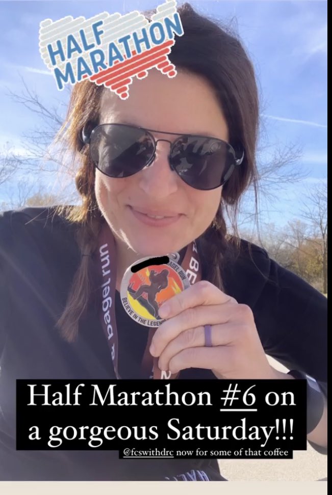 mrsgallesfcs's tweet photo. 2021 Year of Running
1️⃣ 10K
3️⃣ Half Marathons
4️⃣ 5K
Over 500 Miles ✨
#runnersofig #momsthatrun #teachersthatrun #runningismytherapy #trainwithhal #therunchat @higdonmarathon https://t.co/P7EhNQtQ2O