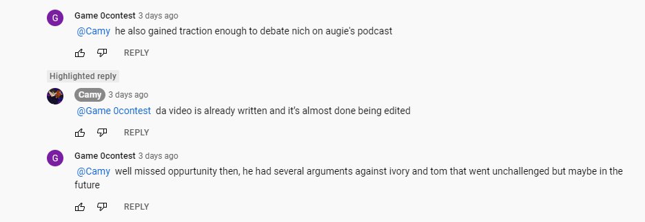 moderndufe1985's tweet photo. @CrowOfJ Someone talking shit about you relating to the pyro situation, then backpedals twice in the same convo in less than an hour lol. Also this guy is going to release a video criticizing pyro next week or so. And probably defend turkey tom. https://t.co/qqfLiCSWpB