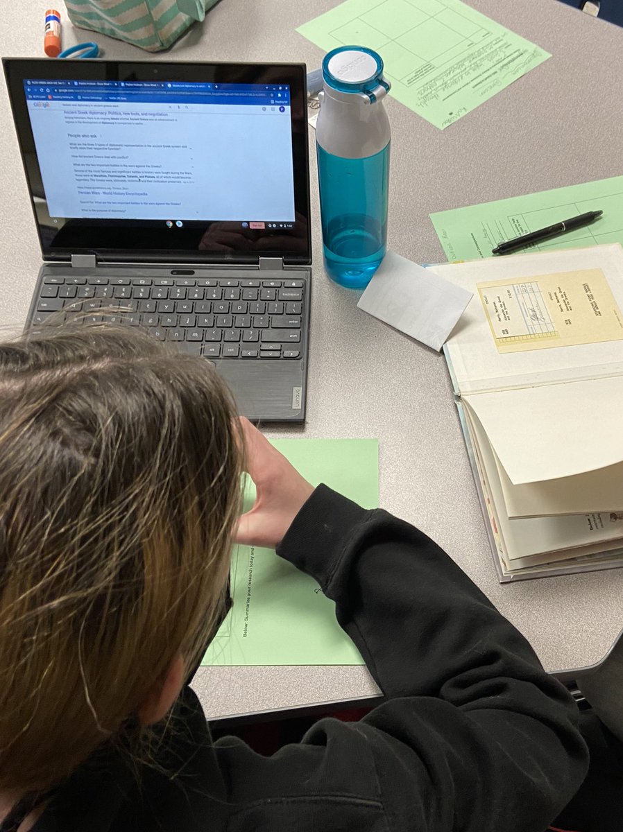 After a delay this year in getting going, students jumped into NHD research. Many different topics as they explore the theme of Debate and Diplomacy. Expanding historical thinking and seeing students engaged in topics they selected!