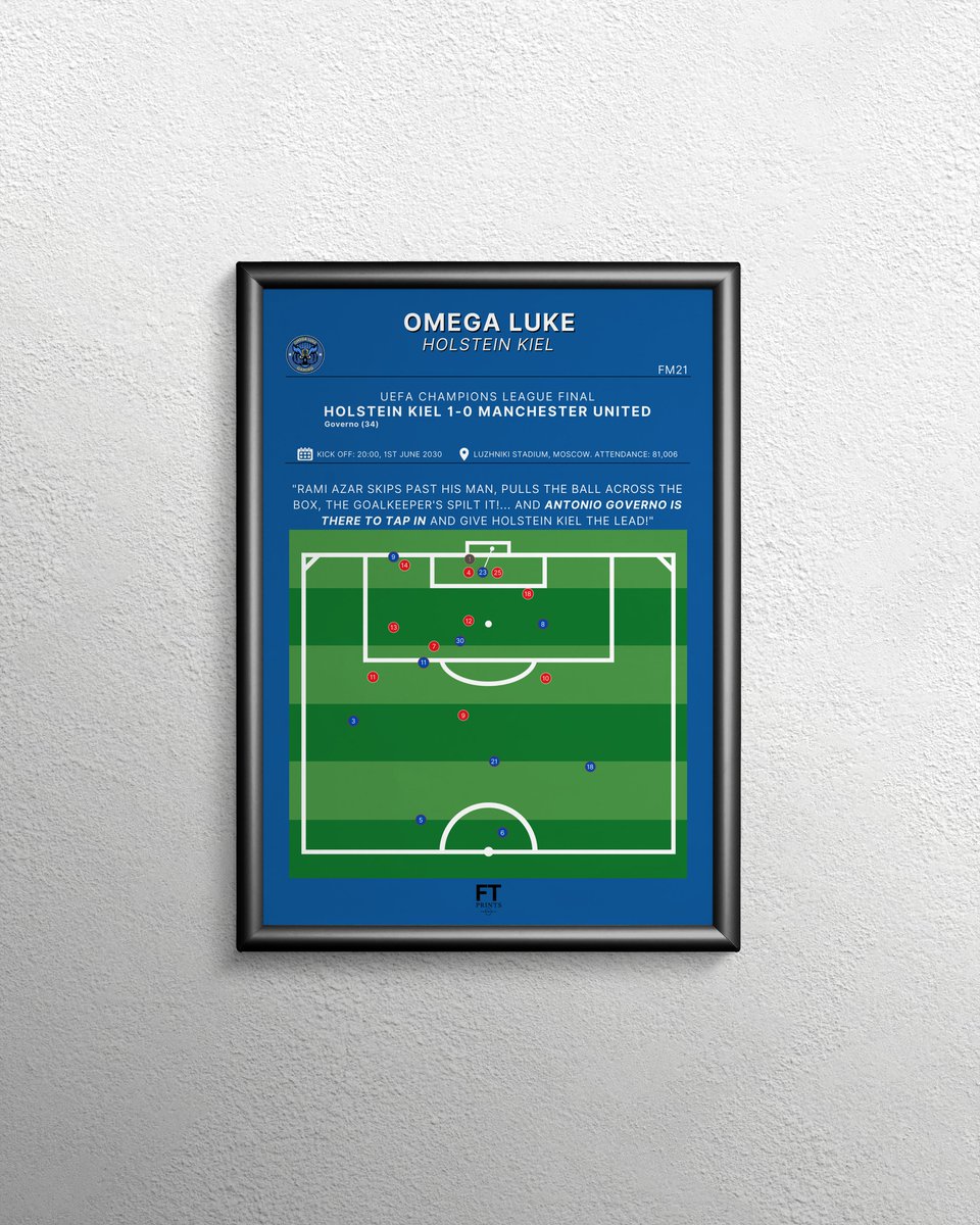 FullTimePrints's tweet photo. 🎅 CHRISTMAS EVE GIVEAWAY! 🎅

Win a free personalised Football Manager print of your choice form our website - https://t.co/TMIUa22Yu2

How to enter:
Retweet this tweet 🔁
Follow @FullTimePrints ☑️

Winner announced at 9pm this evening! Good luck!

#FullTimePrints https://t.co/ikmbsJVYJQ