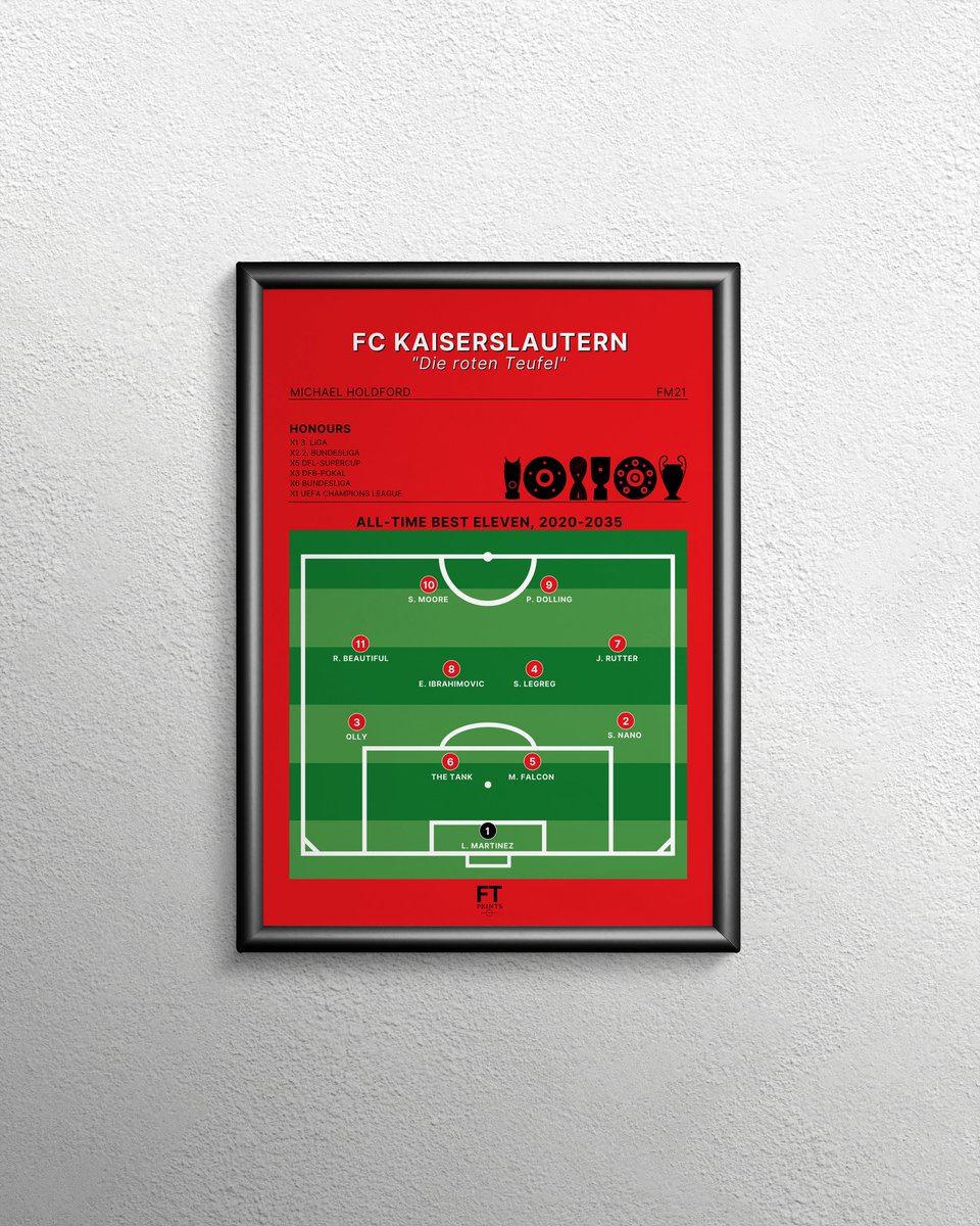 🎅 CHRISTMAS EVE GIVEAWAY! 🎅

Win a free personalised Football Manager print of your choice form our website - fulltimeprints.com

How to enter:
Retweet this tweet 🔁
Follow <a href="/FullTimePrints/">Full Time Prints</a> ☑️

Winner announced at 9pm this evening! Good luck!

#FullTimePrints