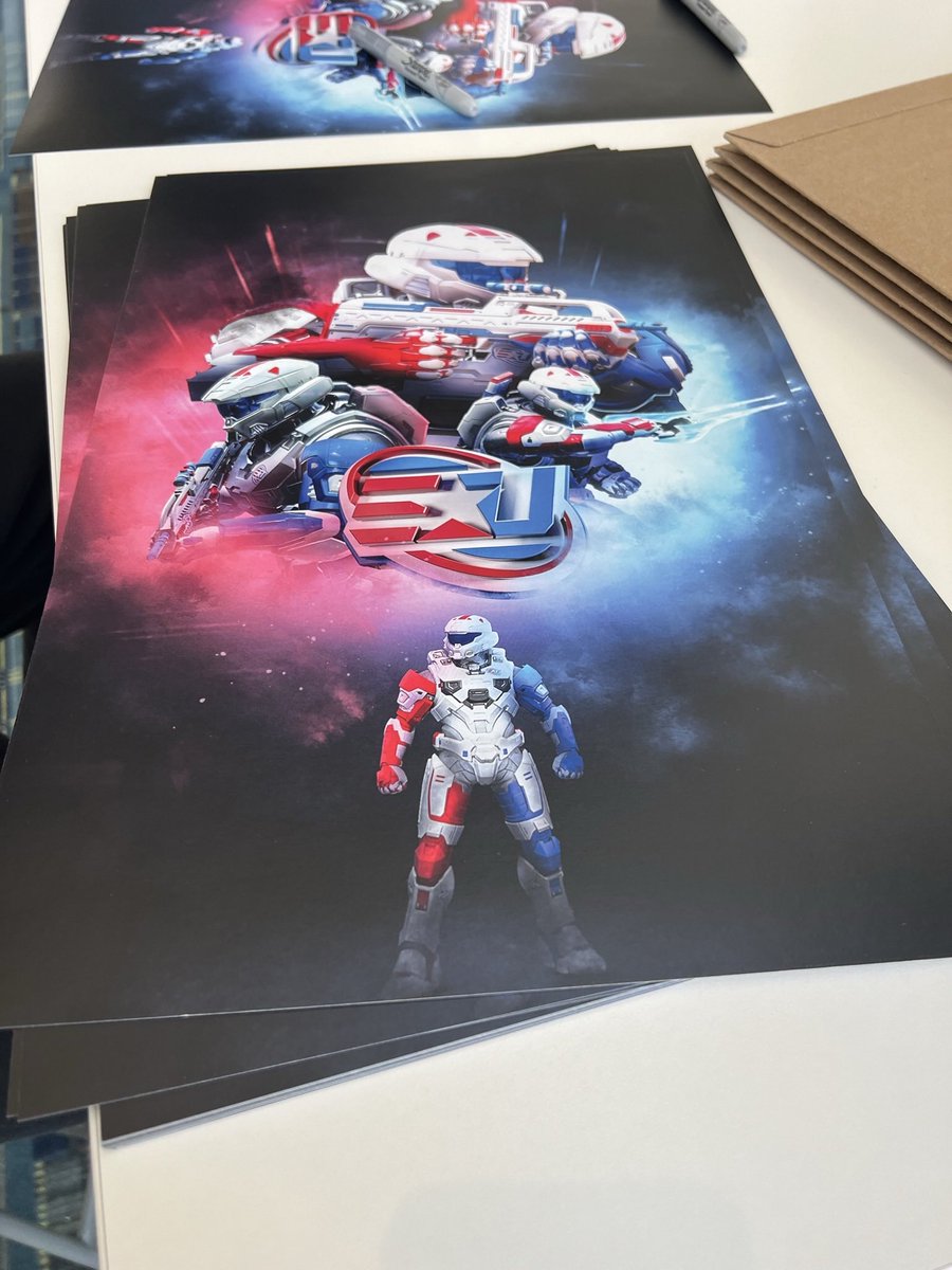 Spartan's tweet image. To celebrate 30k followers on Twitter, I'll be giving away FIVE posters signed by the entire @eUnited Halo roster!
 
All you have to do to enter is like and retweet this post to enter! Good luck!

The five winners will be selected 12/27/2021 :)