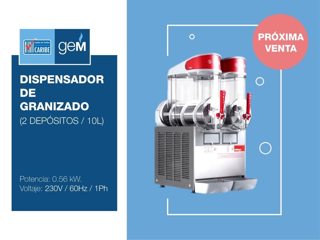 CaribeTiendas's tweet photo. ❗️Nuestros Productos
Dispensador de Granizado
Servicio de Importación 👇👇
📩 oci.cmg@trdcaribe.co.cu
#GEM #SolucionesIndustriales #GEMCuba #OficinaImportadora
#TiendasCARIBE 📦 #Camagüey https://t.co/0PlyoZuYZz