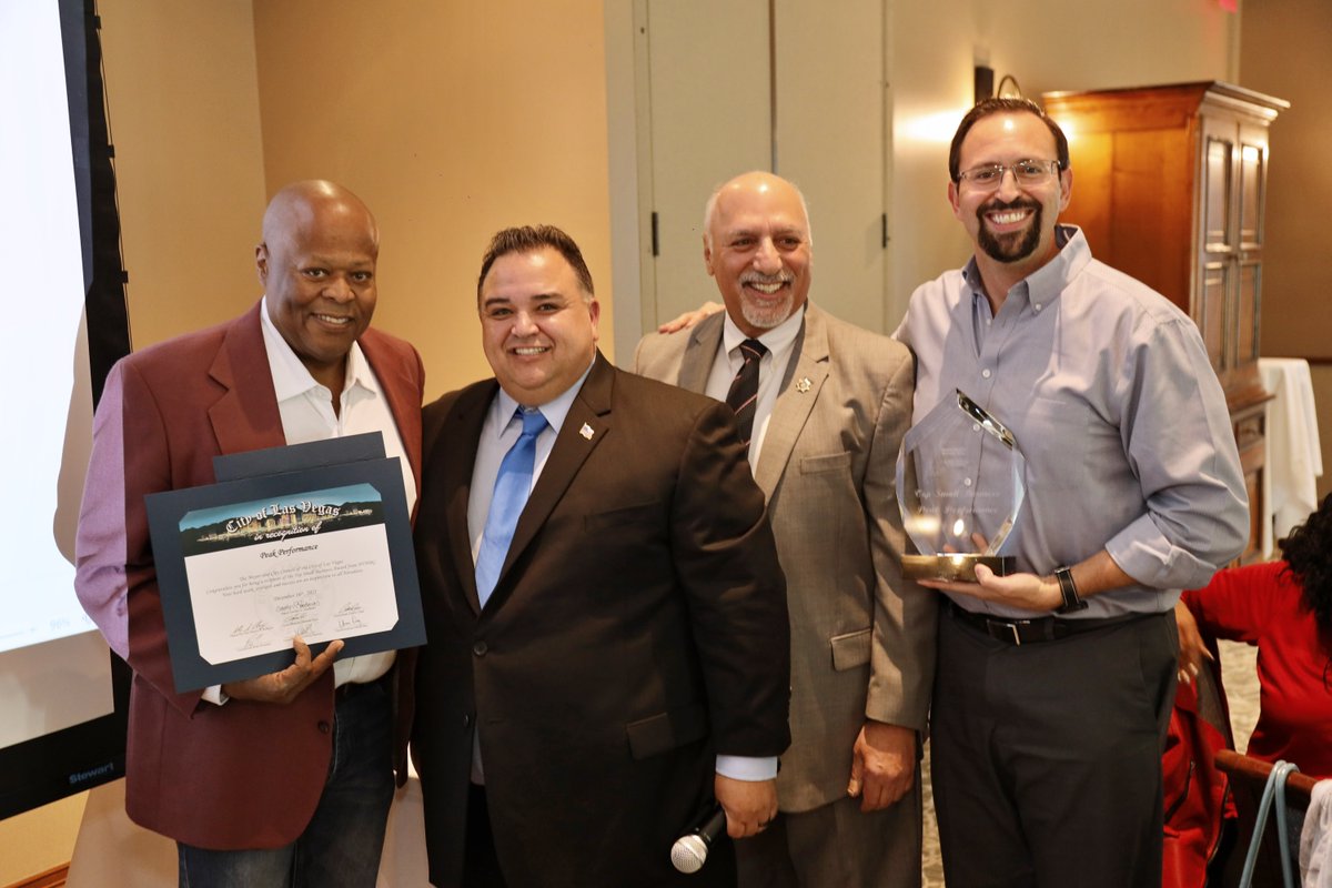 'Tis the season for Business Awards!

We are honored to receive the TOP SMALL BUSINESS award from Nevada Hispanic Business Group (NVHBG) and recognition from the State of Nevada and the City of Las Vegas!
#smallbusinessawards #awardseason #peakperformers #businessadvisors