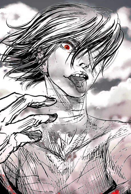 らくがき : インビジフル極めて珍しくDeuil全員描いたのでまとめてタグをつけておきます   #みんなのDeuil 