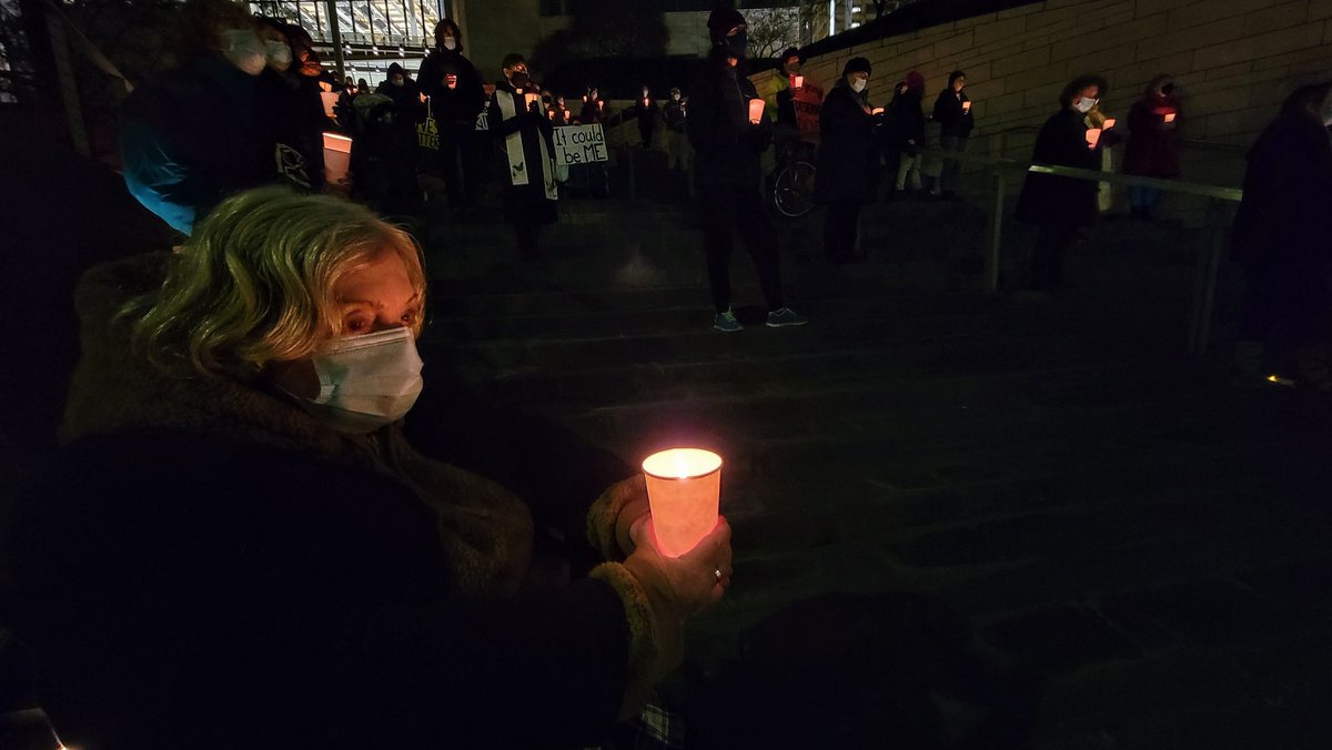 Casey Martin (@caseyworks) on Twitter photo Happening now at Seattle City Hall: a candlelight vigil for the people who died in Seattle this year while experiencing homelessness. The nonprofit, WHEEL, says this year they're reading aloud more names than ever before: 178. Last year it was 139. Happening now at Seattle City Hall: a candlelight vigil for the people who died in Seattle this year while experiencing homelessness. The nonprofit, WHEEL, says this year they're reading aloud more names than ever before: 178. Last year it was 139.