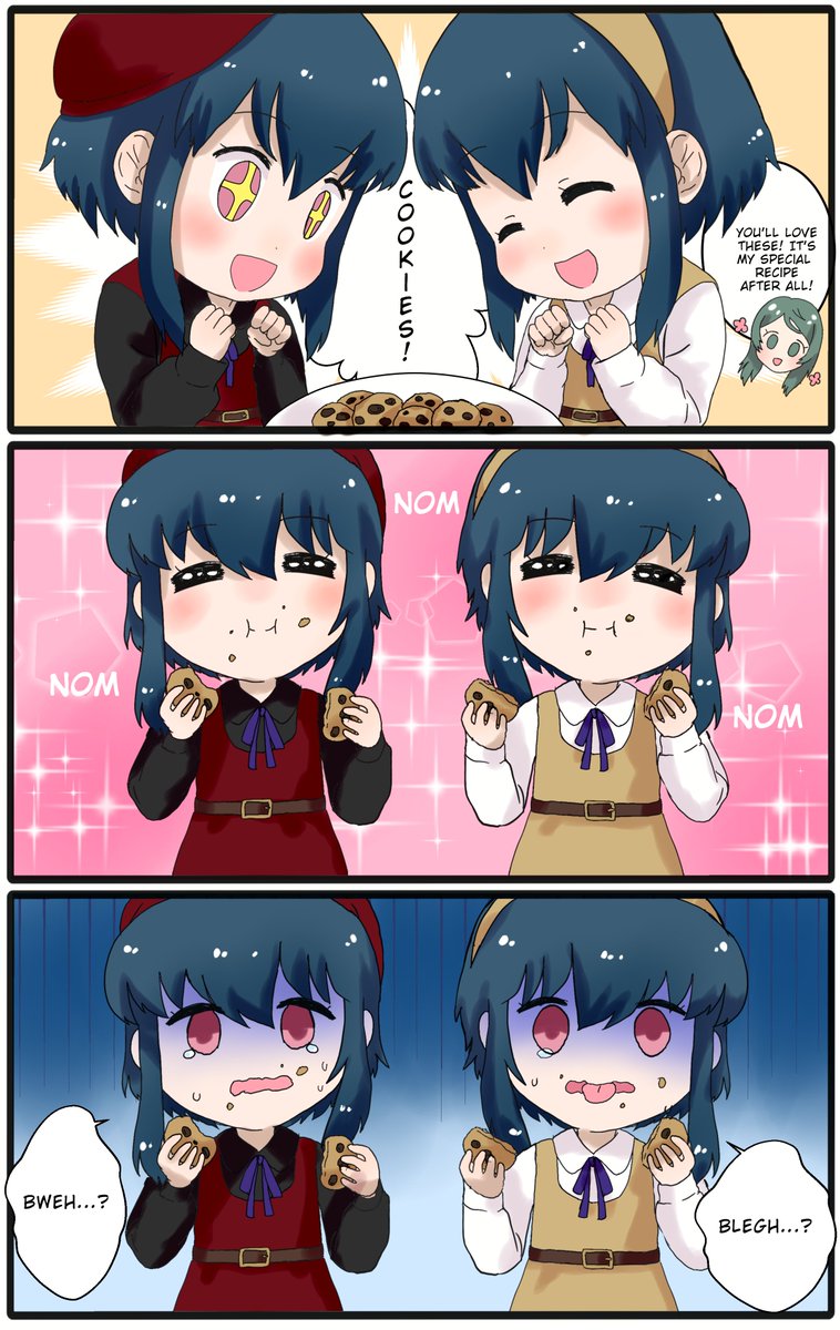 OniKagura_art's tweet photo. [Raisin Trust]

Sitri and Jeralt take care or their lovely granddaughters for a day 

Comic commission for @kenji11_04_94 Thank you so much! ❤️
Script by @kenji11_04_94 

#Bysithea #FE3H  45

,mmmmm https://t.co/wUHYkdFd3j
