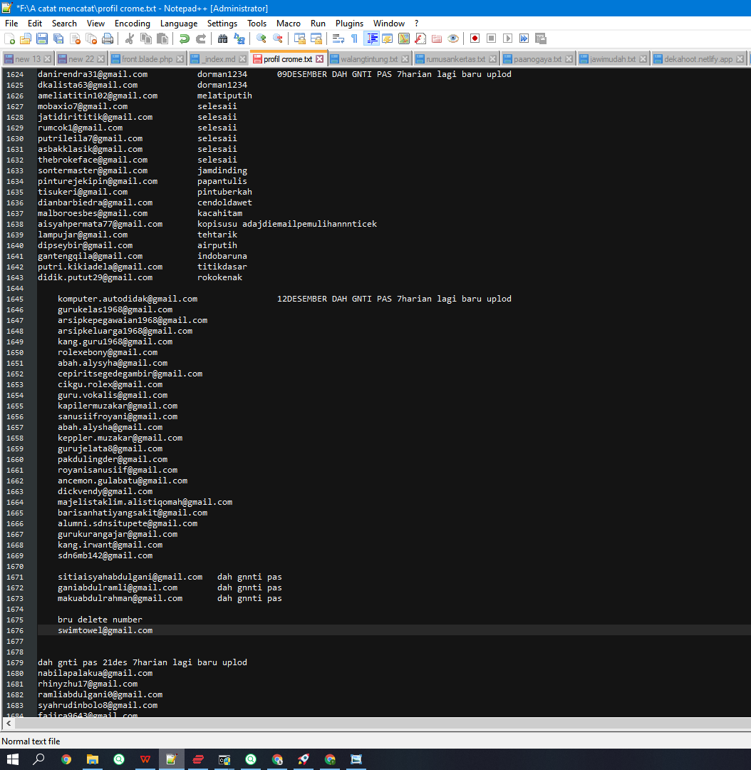 cryptegal's tweet image. demi apa sih ini gmail gue dah tmbus ribuan 
sampe bingung buat project yg mana lagi 😂