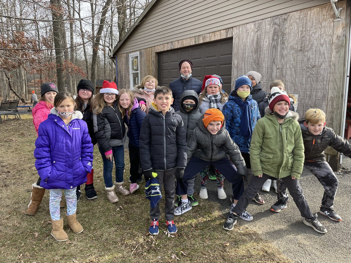 A fun time outside during our Winter Activities - singing carols around fire pit, train ride, and hot cocoa #goodbetterbutz #room500
<a href="/KBESPrincipal/">Kelly Apruzzi</a>