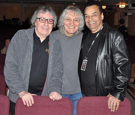 Happy birthday to Albert Lee! Here s Gary with Albert and Bill Wyman in 2014 at Cadogan Hill in London. 