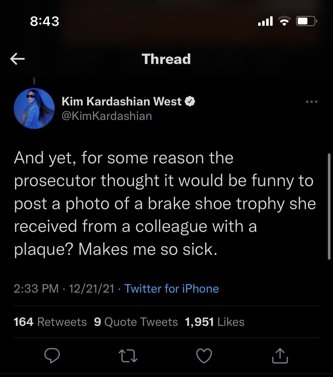 Kim Kardashian…influencer, superstar, against prosecutorial overreach.