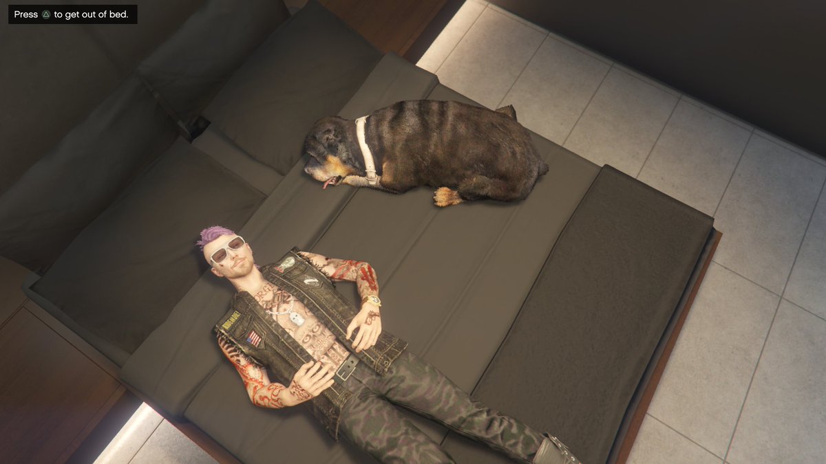 GranDaddyPurrp's tweet photo. So wholesome. #WholesomeGTAonline #PS4share https://t.co/jGvs5JQOCj