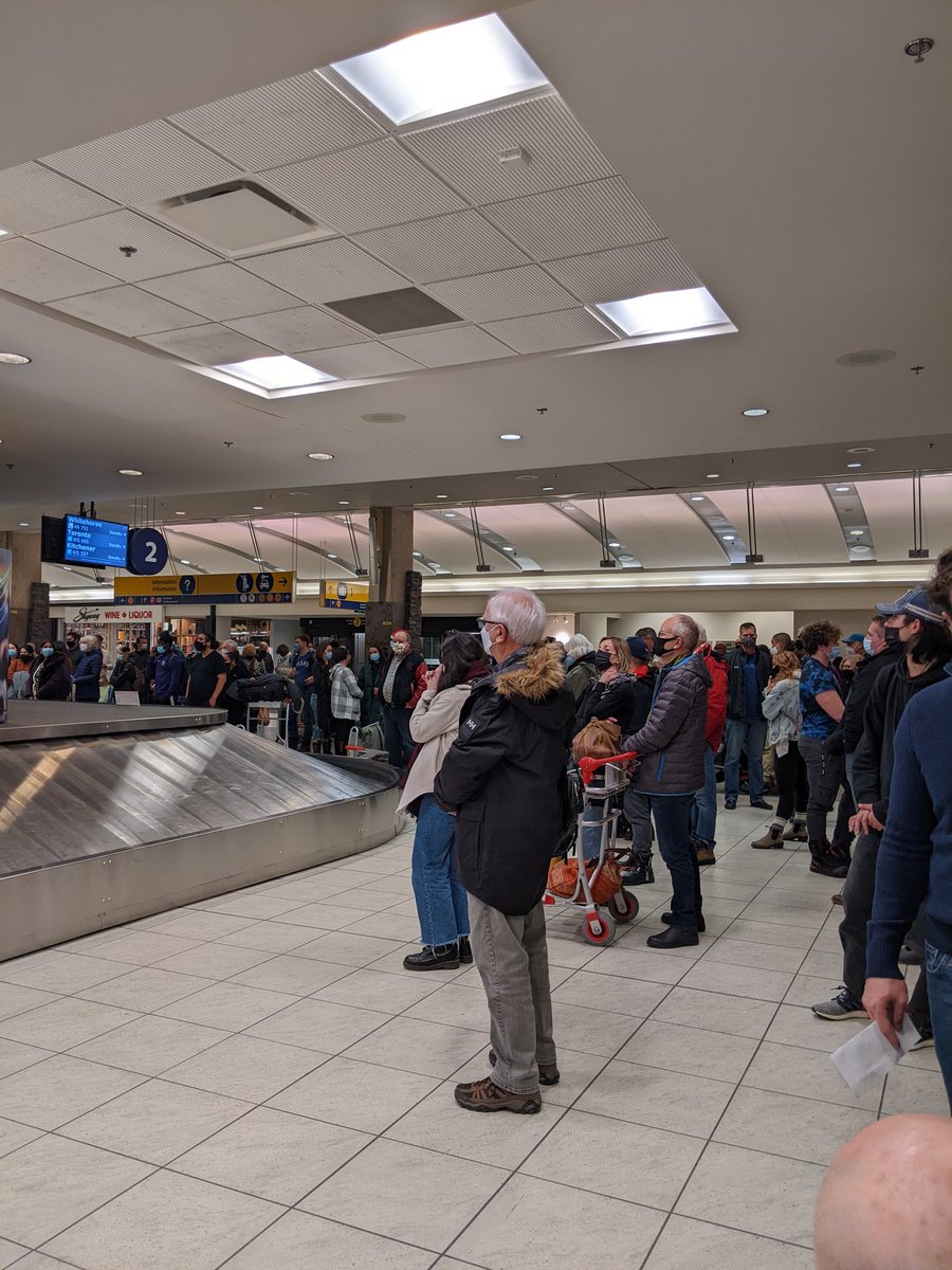 Pinkpacker's tweet image. Come on @WestJet 40 minutes after landing and still no luggage! Be better!!!
