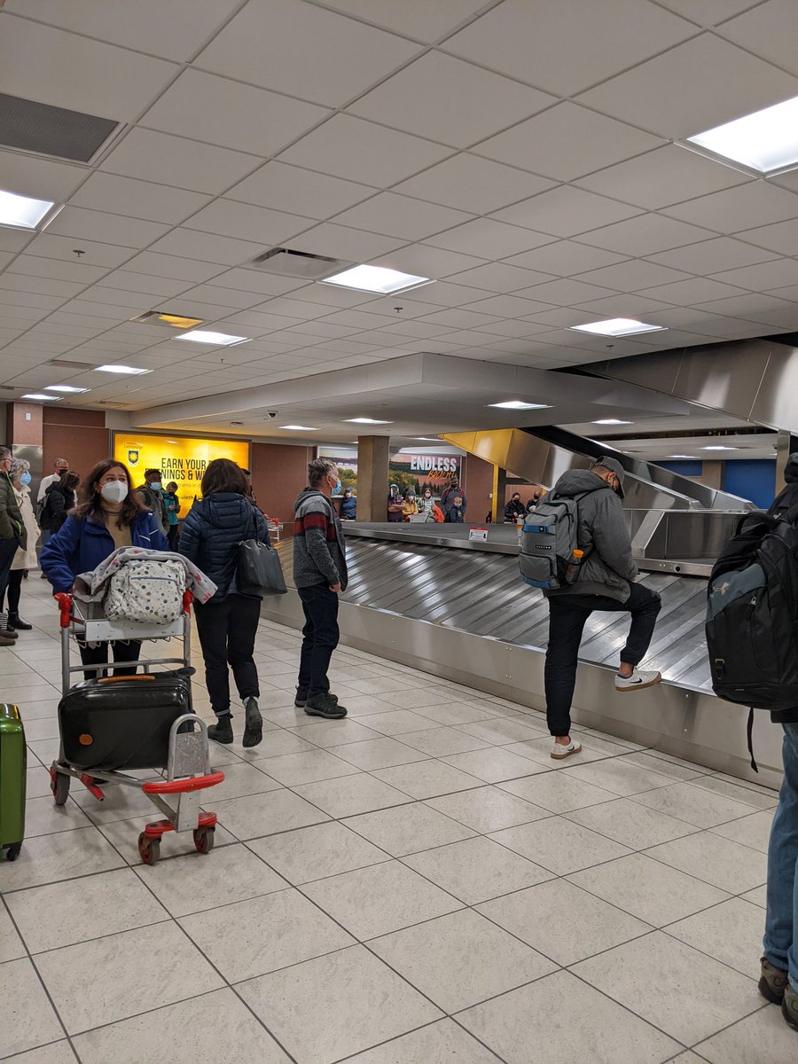 Pinkpacker's tweet image. Come on @WestJet 40 minutes after landing and still no luggage! Be better!!!