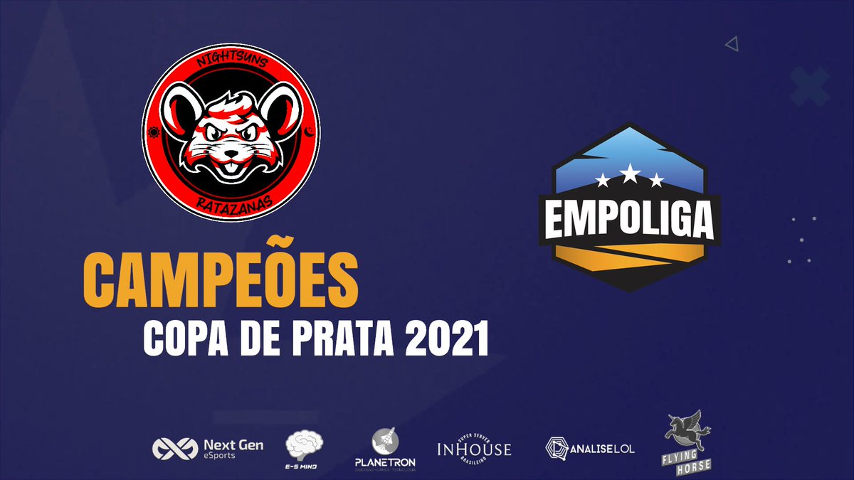 A <a href="/RatazanasTeamAK/">NS Ratazanas AK Team</a> vence a @hckteam_ Ember por 3x0 e garante o título da #CopadePrata de 2021 !