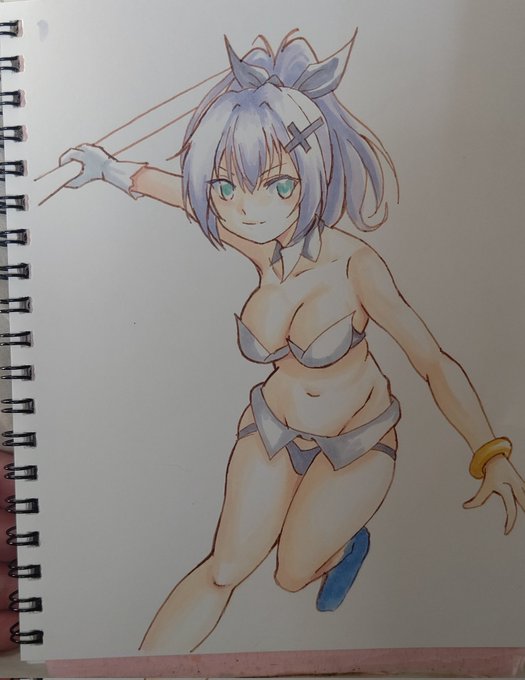 #アズレン版深夜の真剣お絵かき60分一本勝負
もう忘れられてそうな、かなり初期からmetaのイラストがあるやつ 