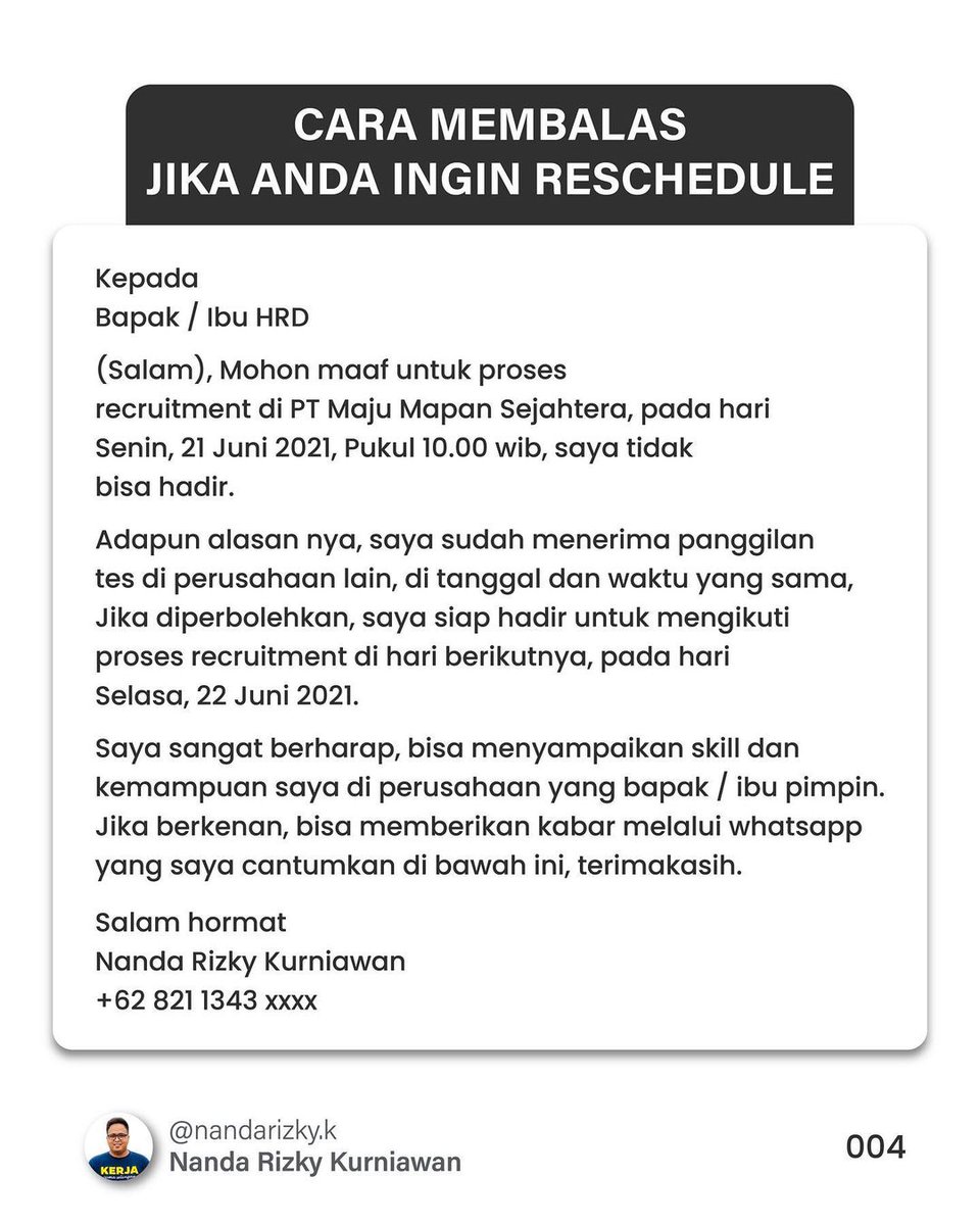 Hari gini masih bingung cara balas email HRD setelah kirim lamaran via email?

Hayuuuk semua karir holic merapat!

#Dewasa