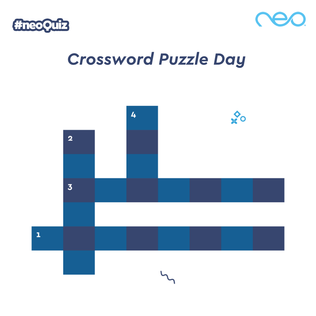 🎁  NEO CHALLENGE⁠ ⁠- WIN 50K for 10 WINNERS 🎁 ⁠
⁠
Did you know that today is Crossword Puzzle Day? Crossword puzzles challenge you to guess and spell words based on clues. This is great for building a solid vocabulary. ⁠