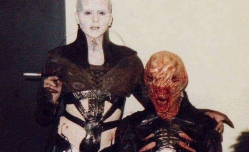 horrorsthetics's tweet photo. behinds the scenes of hellraiser https://t.co/goPryTFBmv