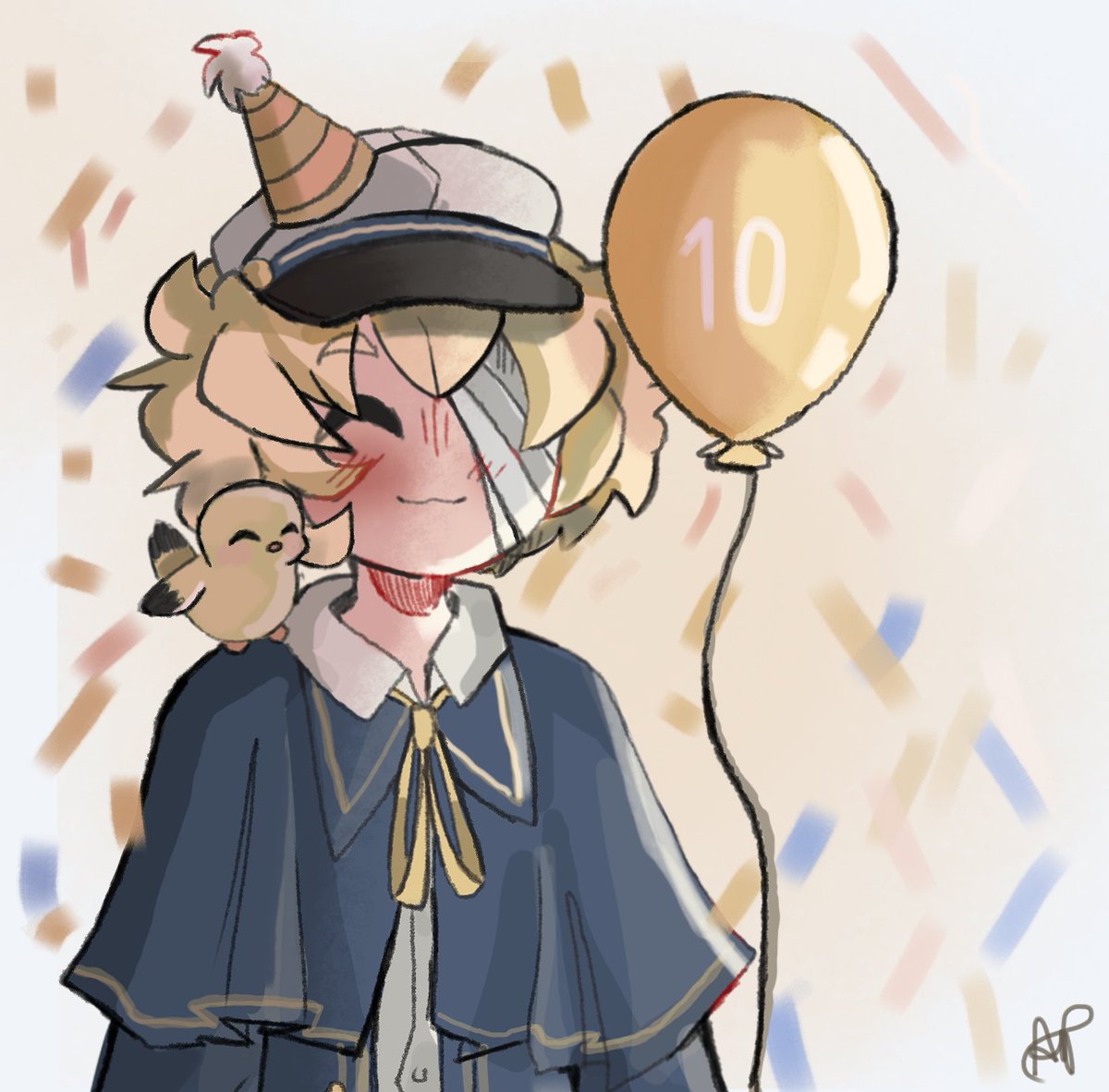 Hes a decade old :0 

#olivervocaloid #HappybirthdayOliver2021 #vocaloidoliver