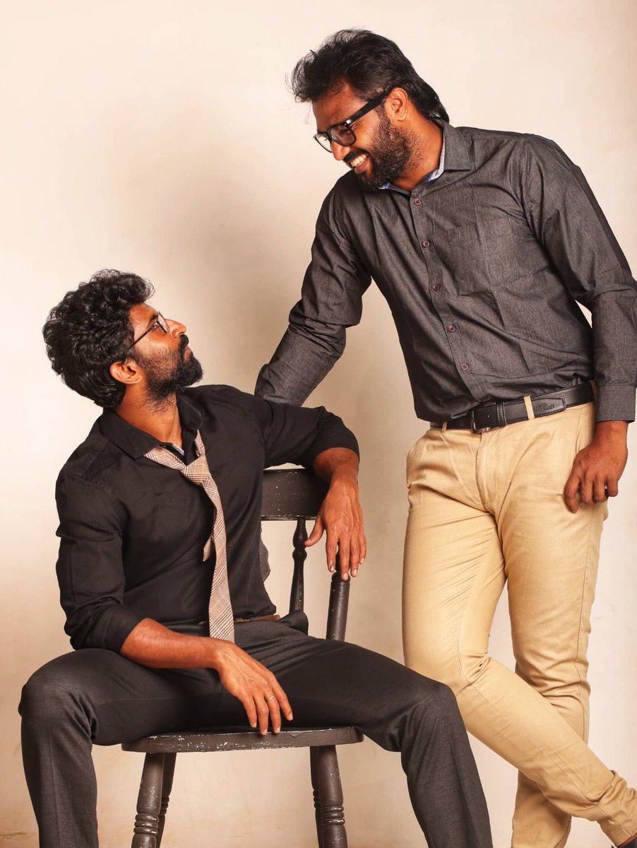 vijayadithya_'s tweet photo. I am sharing the screen with one of the greatest actors, and a great humanitarian @Actor_Mahendran in my silver screen debut. 
He is not only a versatile actor but has a great attitude and treats every one the same. 
Love you brooo 😍
#MasterMahendranNext https://t.co/q6gqLkIAKE