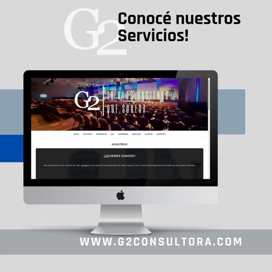 G2Consultora's tweet photo. Otro gran año se termina. Agradeciendo a cada uno de los clientes que nos permiten formar parte de sus proyectos. 

Si todavía no nos conoces, te invitamos a vivir la #ExperienciaG2 y hacer realidad tus ideas! 
💻https://t.co/frU38pYftt

#Congresos #Comunicación 
#Sponsoring #DMC https://t.co/XVIaI710vM