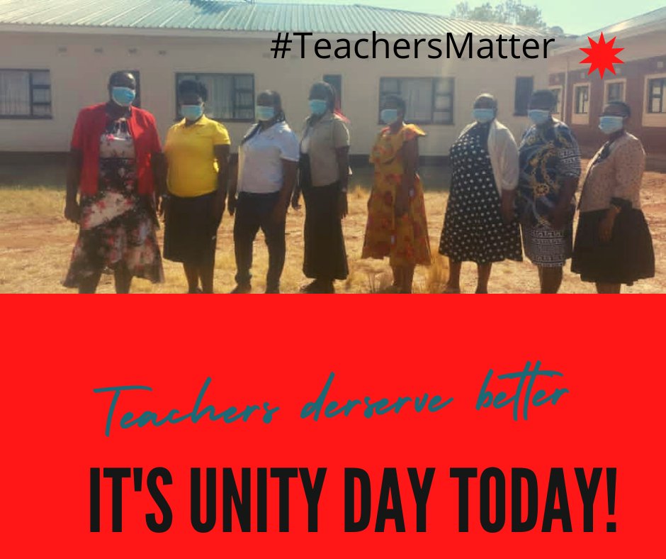 zimta01's tweet photo. We demand Better this UNITY DAY.
#Salaries #unity #teachers #UnityforZimbabwe https://t.co/HDPq7ldwgm