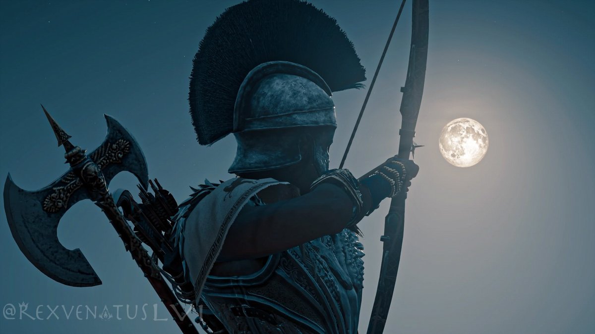 rexvenatusLVI's tweet photo. I may be a little late…but here’s my submission for the spirit of Greece #OdysseyPhotoMode  @assassinscreed https://t.co/KoKejnNRqU