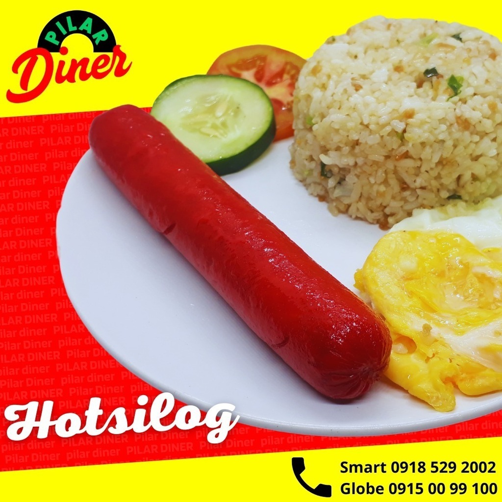 pilardiner's tweet image. Hotsilog is a meal composed of hotdogs, garlic fried rice, and a fried egg. In a Filipino household, this is commonly eaten for breakfast. #PilarDiner #BataanFoodies #BataanBased #BataanPH facebook.com/pilardiner/pho… pilardiner.tumblr.com/post/671242879…