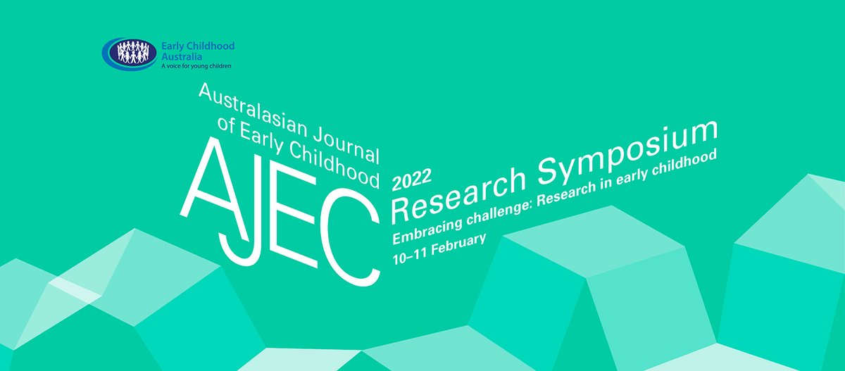 EarlyChildAust's tweet photo. We are pleased to share the program for the #AJEC2022 Research Symposium. Hear from highly regarded sector leaders, with over 50 presentations including keynotes & roundtable presentations all exploring research in #ozearlyed. View the program here: https://t.co/M2LvUO1ZKe #ECEC https://t.co/BFKvSSi0yd