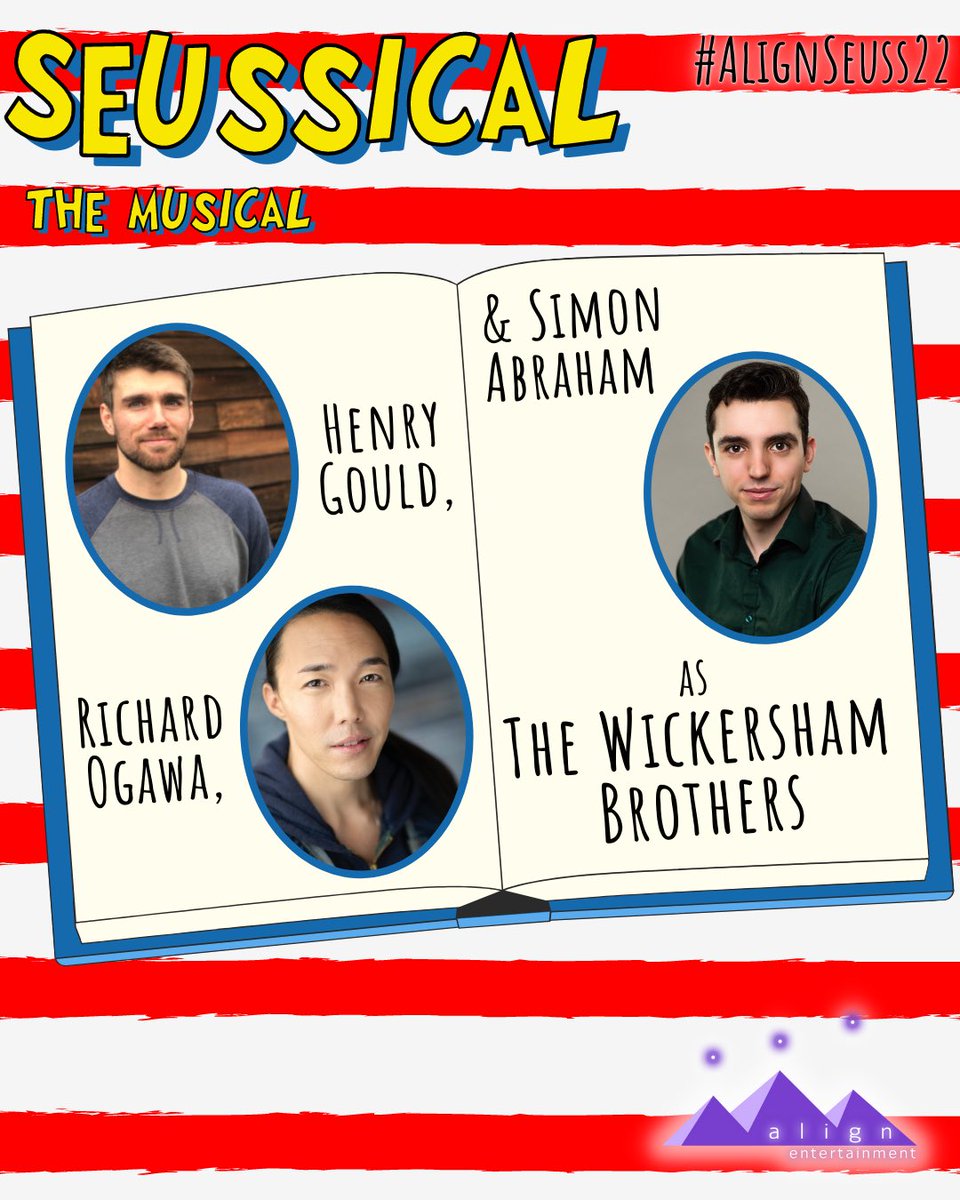 Here we have the Wickersham bros,
Their antics are sure to keep you on your toes!

⬇️BUY YOUR SEUSS TICKETS NOW⬇️
bit.ly/seuss-tix