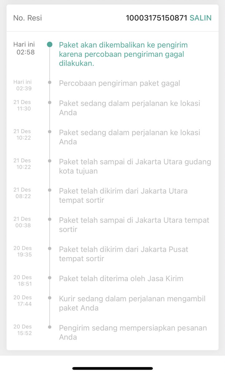 dwiseptria's tweet photo. @anteraja_id Ada 2 resi ya, mohon segera diproses. Terima kasih @anteraja_id https://t.co/tSfJajHHLs