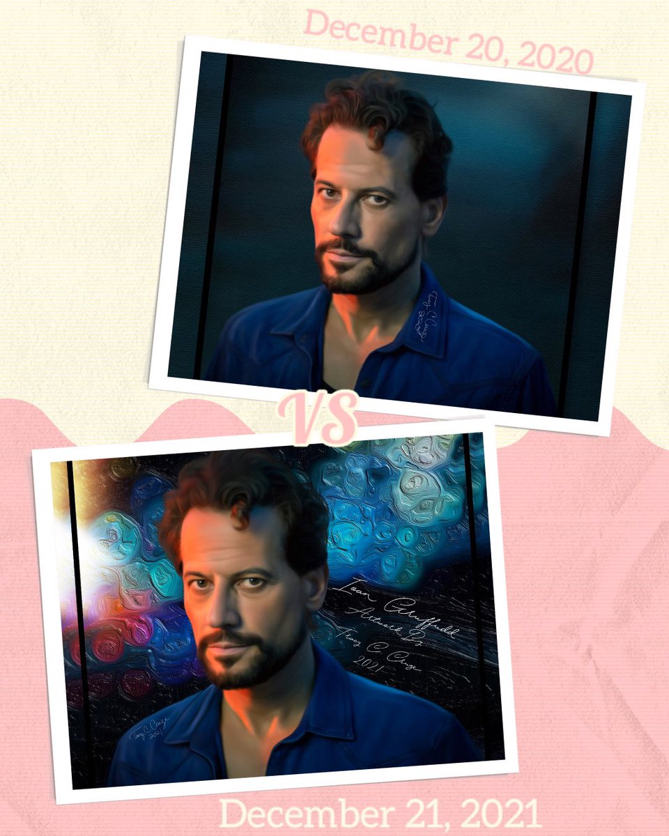 Only1Tracy's tweet photo. My latest #digital #painting of @ioangruffudd - what a difference a year makes! #harrowabc #paintings #digitalart #artwork #harrowonhulu #smilingsaturday #ioangruffudd #noh8 #digitaldrawing #digitalpainting #procreate #procreateart #graphicartist #artist #istandwithioan https://t.co/NKxHev1Fhu
