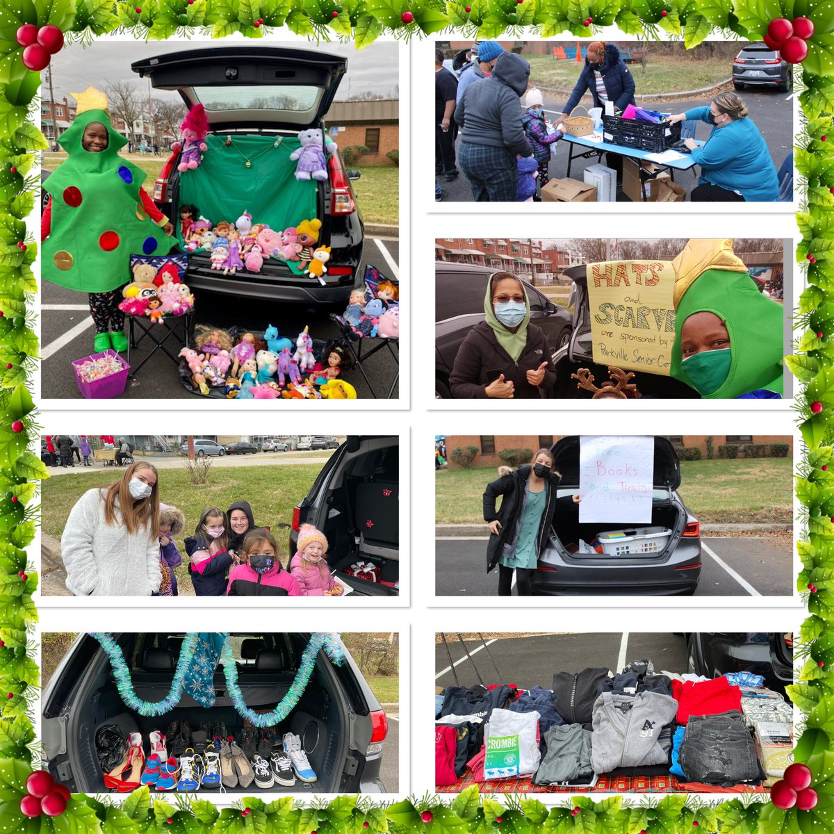 MPEMS220's tweet photo. We had a grand time at our Winter Wonder Lot! Our Morrell Park families received resources while sipping hot cocoa and enjoying mini waffles as Santa mingled with everyone. We are ready for the Holiday Season! @BaltCitySchools https://t.co/ItJGE9X6tL