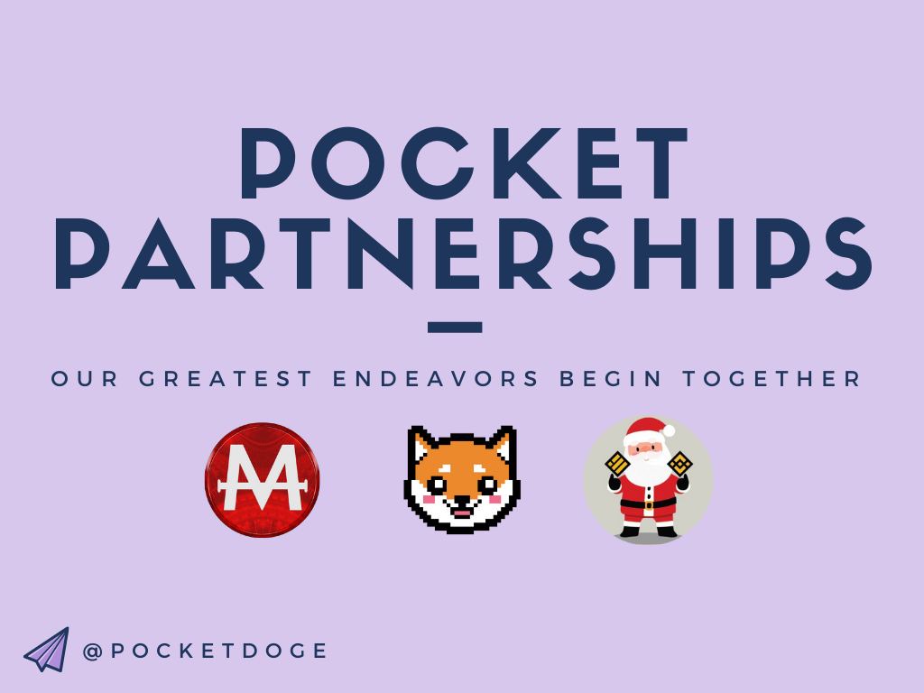 We at Pocket values collaboration in a space that's often fraught w/ scams &amp;  dishonesty. 

While these two mergers are beyond thrilling, we do have more up our sleeves for you! So please pull up a chair &amp; get comfortable; we have a feeling you’ll be staying for awhile!

🎄🎄🎄