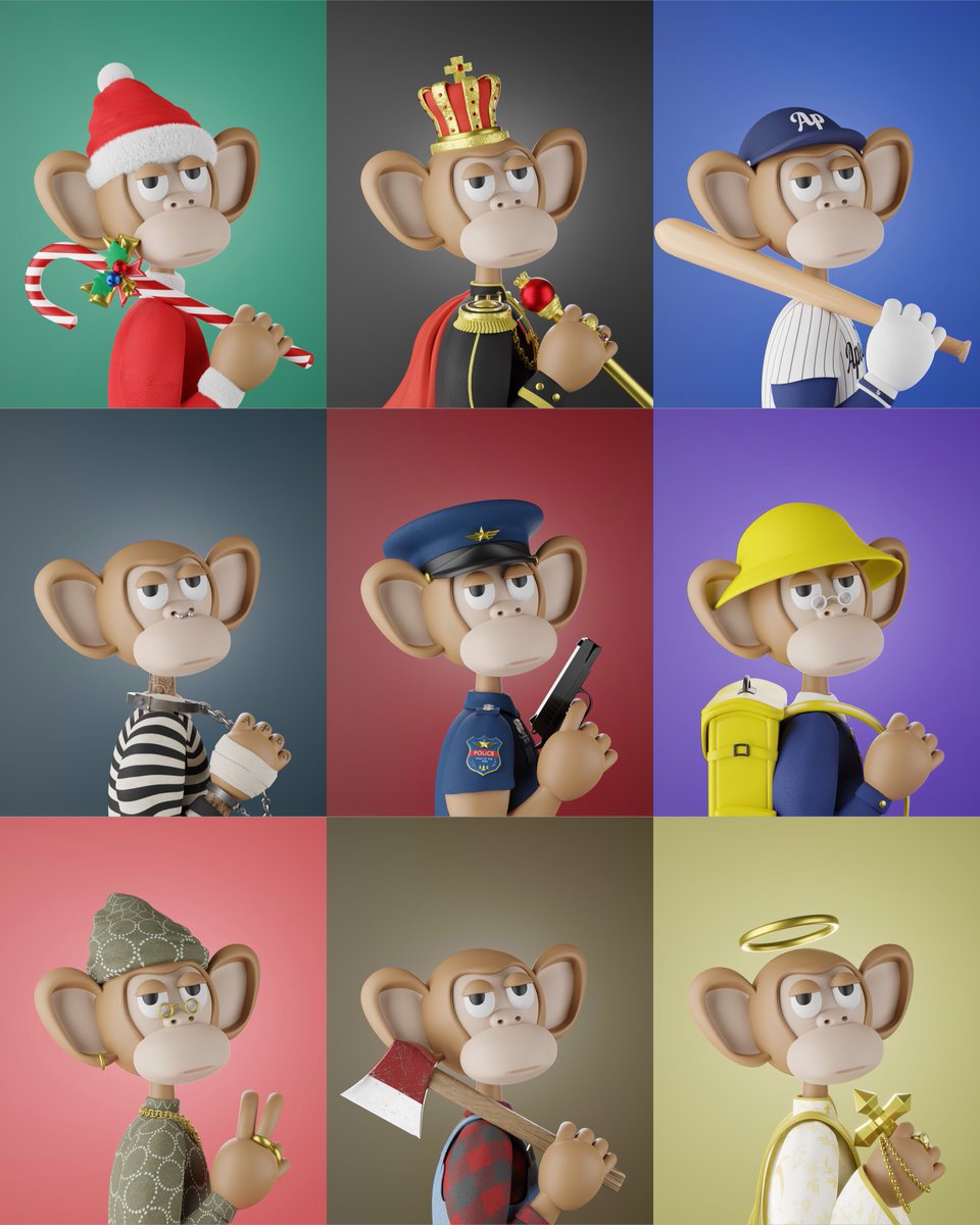 “3D SARU” Drop now!!
Price : 0.03 - 0.04 $ETH
opensea.io/collection/3ds…
.
#NFT #nftcollector #NFTartist #NFTTHAILAND #NFTthaicommunity #nftcommunity #Collectors #digitalart #opensea #character #polygon #monkey