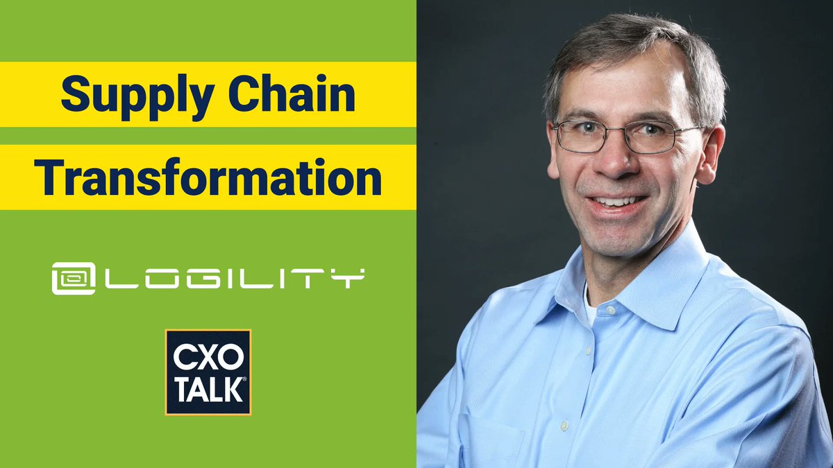 cxotalk's tweet photo. For the company, a #sustainable supply chain focuses on 3 factors (1/2):
1. How to manage inventory effectively?
2. What is the impact on the environment of prods being made + their movement?

-- Allan Dow, CEO @Logilityinc 
 https://t.co/SCI1LPe7fW

#CXOTalk #DigitalSupplyChain https://t.co/TvtimKy4Nr