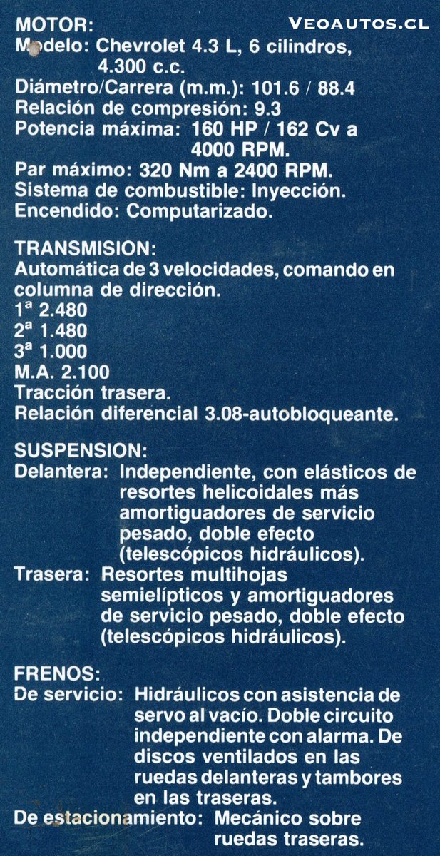 VeoAutos's tweet photo. Chevrolet C-10 Custom De Luxe. Brochure Chile 1989, año en que se comercializan 280 unidades.
+ Info Link https://t.co/afQmNbP9cY
#chevroletc10 #c10custom #chevypickup @chevrolet @addict_car @thecarfactoids @YesterdaysDrive @RiveraNotario @publichilensis https://t.co/1RNlBMlXAO