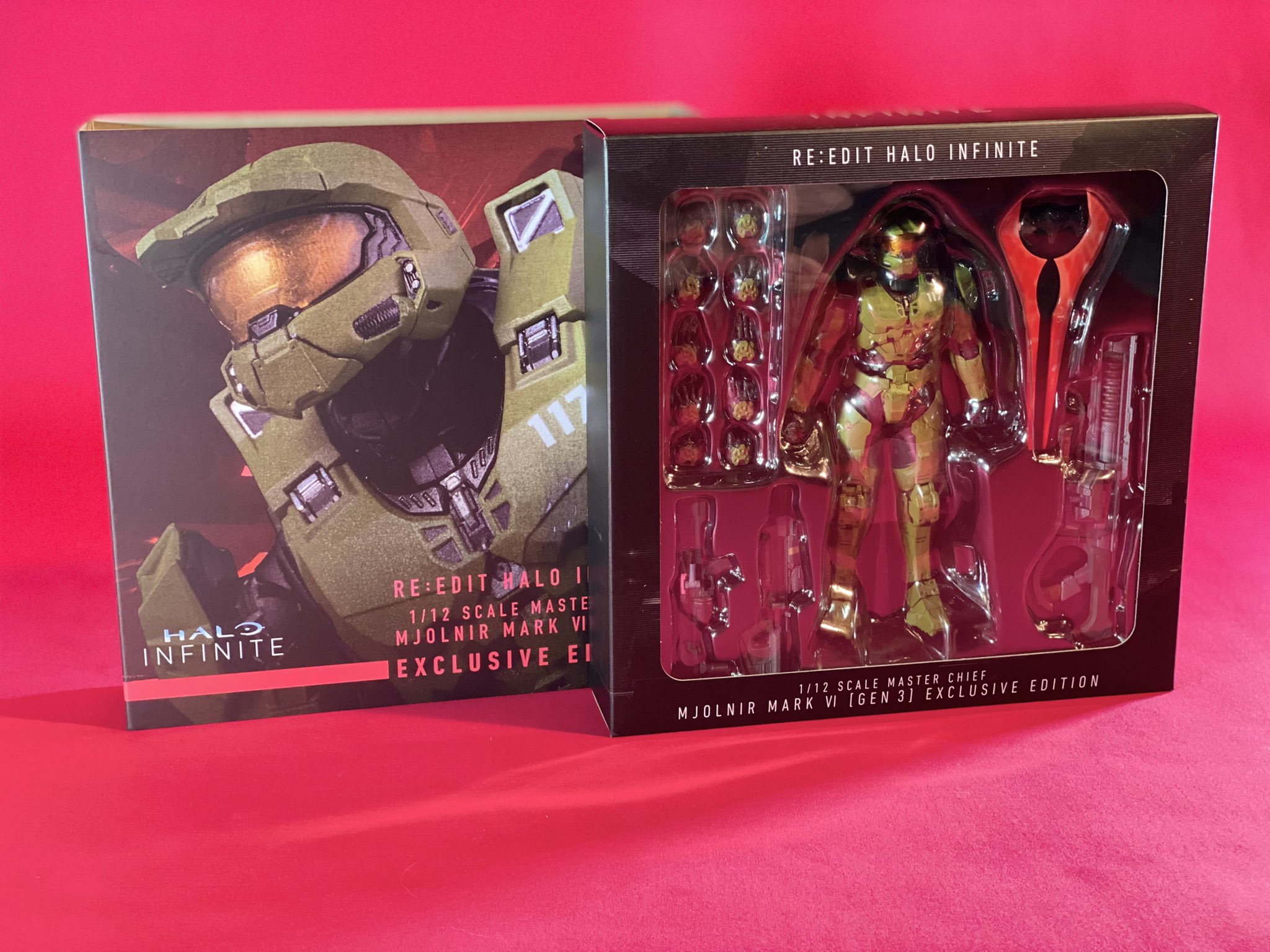 RE:EDIT HALO INFINITE マスターチーフ フィギュア RE:EDIT MASTER