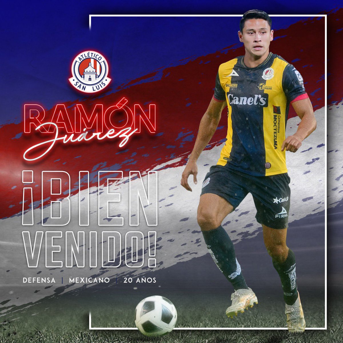 ramonjr335's tweet photo. Feliz de llegar a este gran equipo y poder defender los colores de mi estado @AtletideSanLuis , gracias mi Dios por este nuevo reto en mi carrera feliz, ilusionado y comprometido por lo que viene. #RJ19 https://t.co/s2w2KUPQKu