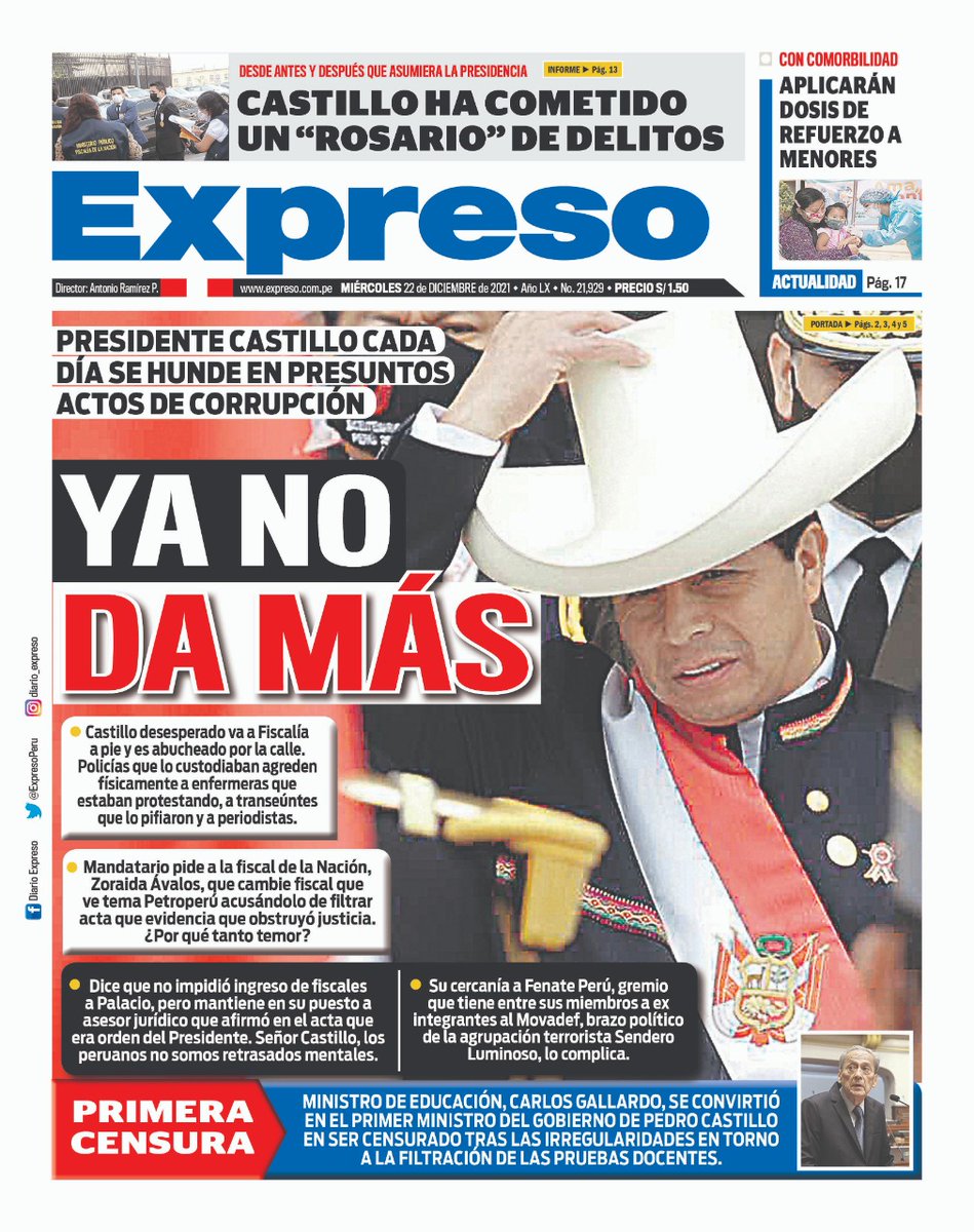 Diario Expreso tweet media