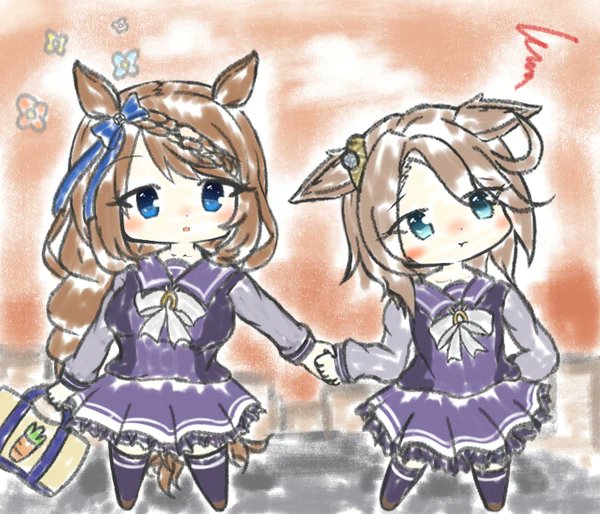 アプリリリース当初から、ずっとクリークを推してきました。
今までこんなに推したキャラが居なかったので感慨深いです。
推せば推すほど愛が深くなり、推し活が捗る‥クリークに有難うと大好きをいっぱい伝えたい!!
来年もいっぱい推すので宜しくね!
#年末なので推しのイラストあげてく
#ウマ娘 