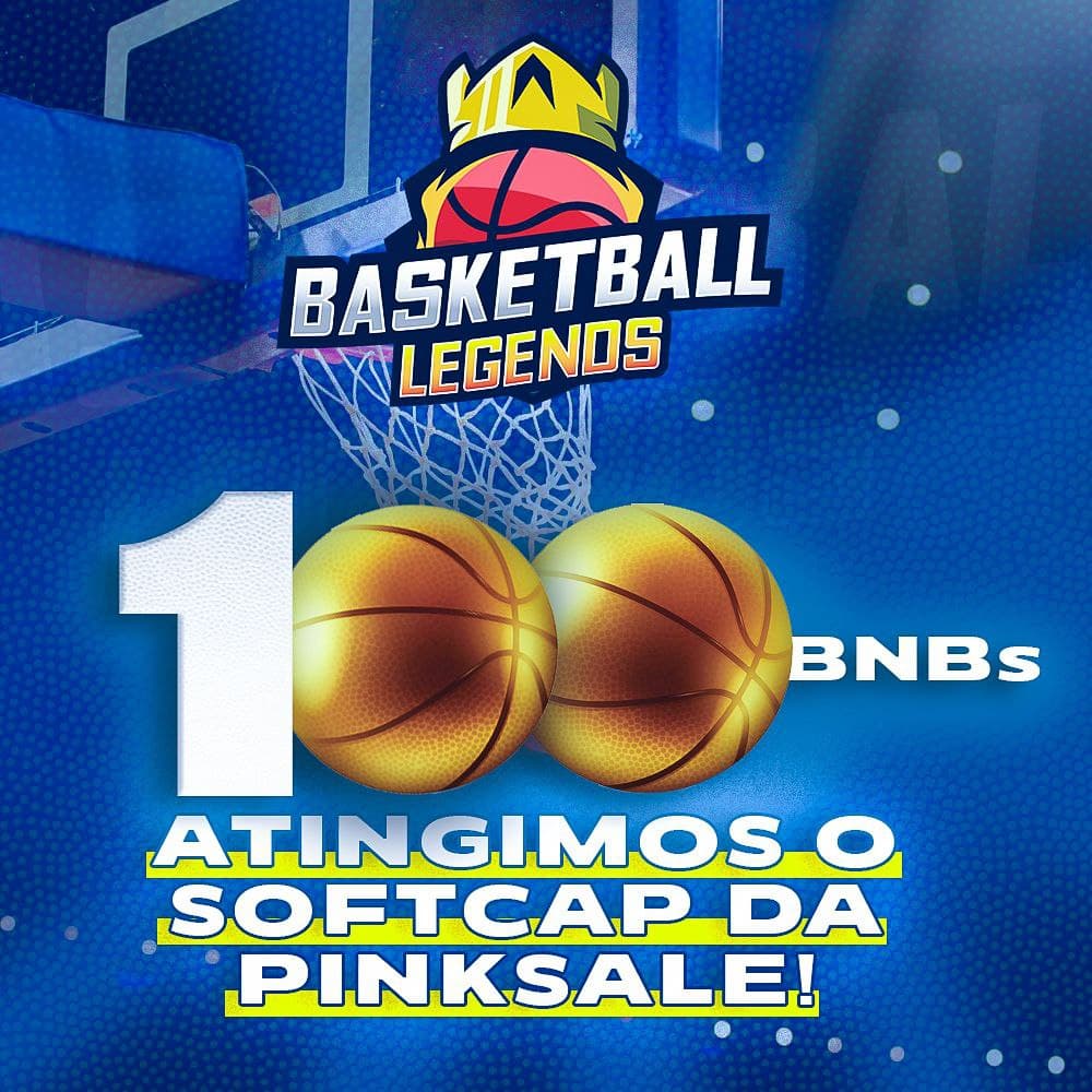 SOFTCAP ATINGIDO COM SUCESSOOO!!!! Agora o foco é buscar o Hard. E nosso DEV prometeu, se batermos o Hardcap, teremos o Sorteio de 1.5 BNB 😱😍🏀vamosssss:

Presale:pinksale.finance/#/launchpad/0x…

#basketball #NFTs #criptomoedas