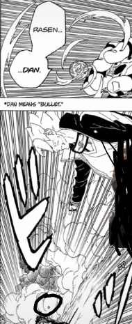 venalson1's tweet photo. @CaribBros New sub ability: Rasen dan (Rasen bullet) from the manga chapter 65. and demon fate and spinjutsu and SUS (Shindai Umpire Sycthe) it can be a weapon https://t.co/fuPEDbsBze
