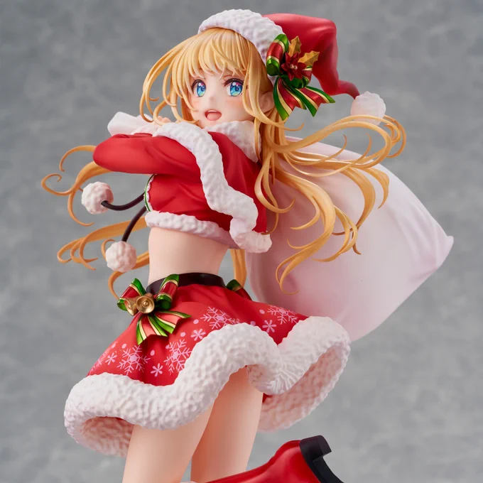 オリジナルキャラクターの『サンタ・ガール』ちゃんがフィギュアになりました🎉

本日からご予約開始、受注締切は2022年2月17日までとなります。
2022年12月頃ユニオンクリエイティブ様より発売予定です。

元気いっぱいの金髪サンタちゃんをどうぞ宜しくお願いいたします🎄

https://t.co/gEuejGWOUq 