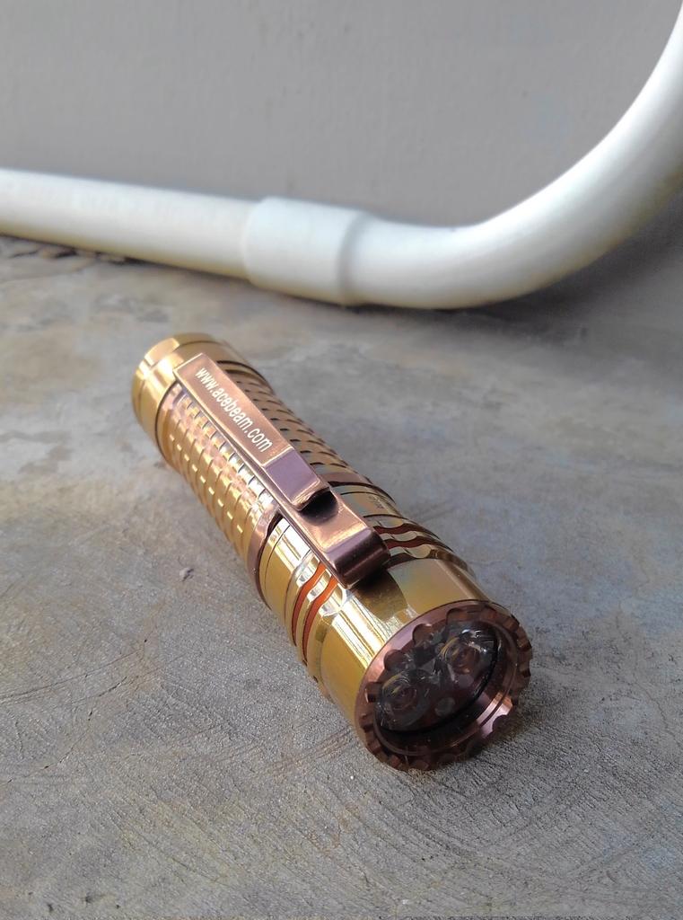 ACEBEAM TK18 Cu (銅) LEDライト AceBeam TK16 Cu/銅EDC手電筒- PChome