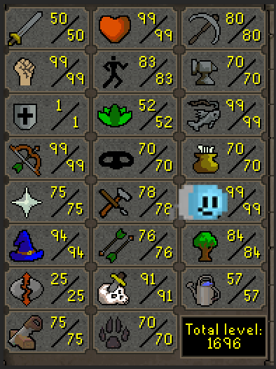 BiologgerGame's tweet photo. Day 21 of 24 of the Biologger Advent Calendar. This guy has 99 Biologger. #indiedev #pcgaming #indiegames #gaming #pcgames #RETROGAMING #runescape #osrs https://t.co/PZM4IGTwJT