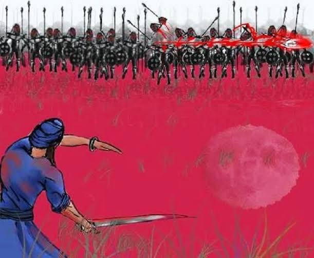 With the Sunrise, the biggest Battle in history, The Battle of Chamkaur begins. Sikhs are outnumbered in comparison to Mughals. Arounds 40 Sikhs will face 10 Lac Mughals at Chamkaur.